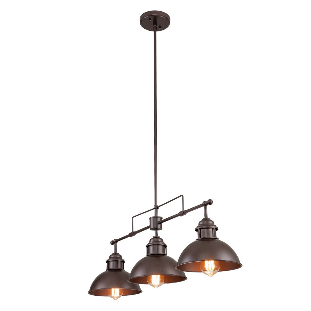 Farmhouse Pot-Lid Island Pendant