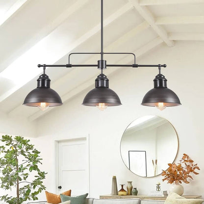 Farmhouse Pot-Lid Island Pendant