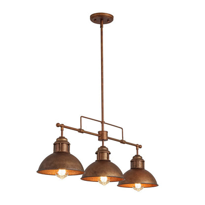Farmhouse Pot-Lid Island Pendant