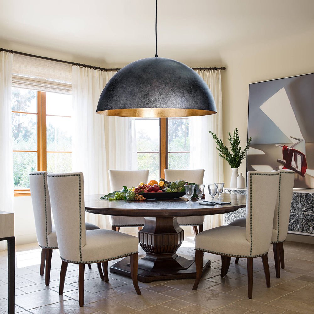 Metal Dome Pendant Light