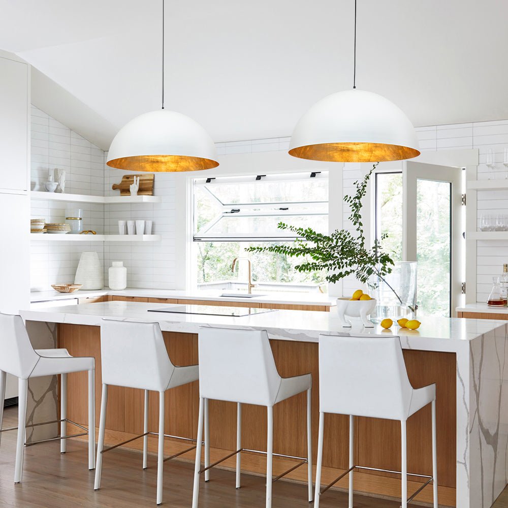Metal Dome Pendant Light