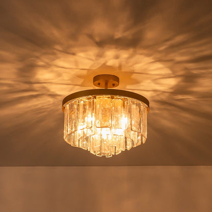 Tiered Water Glass Chandelier