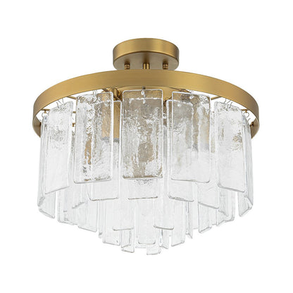 Tiered Water Glass Chandelier