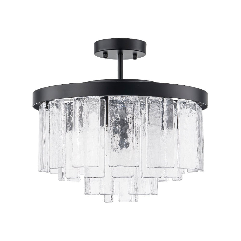 Tiered Water Glass Chandelier