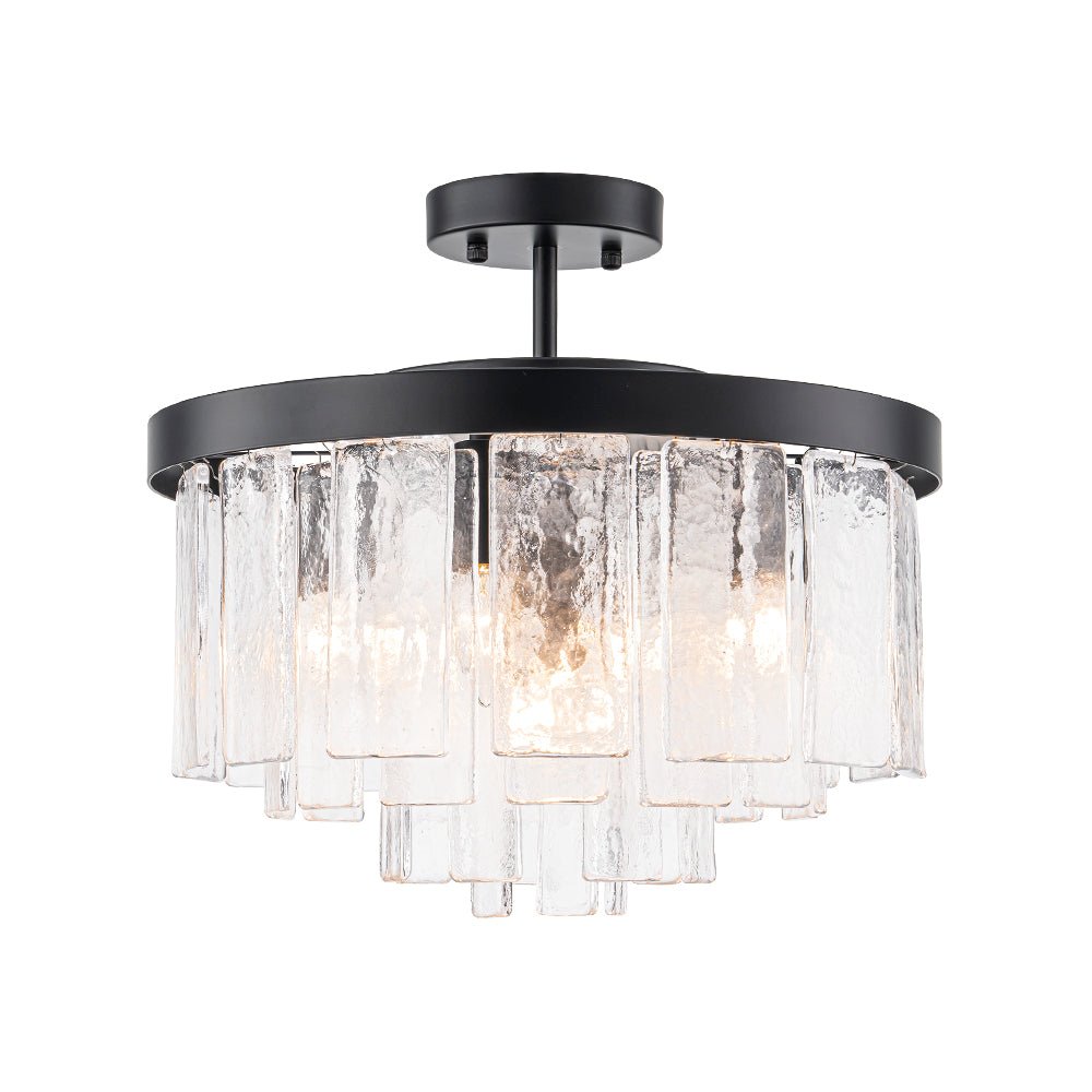 Tiered Water Glass Chandelier
