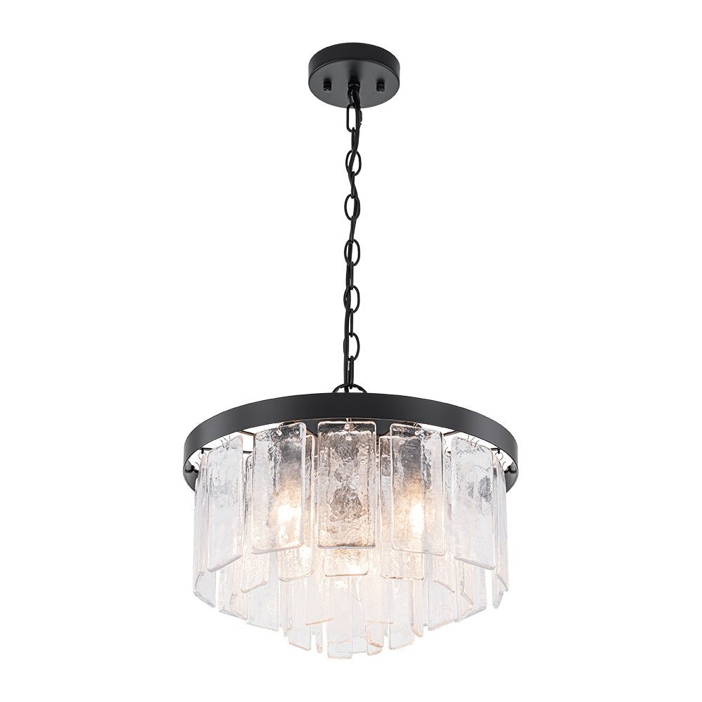 Tiered Water Glass Chandelier