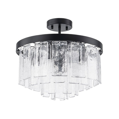 Tiered Water Glass Chandelier