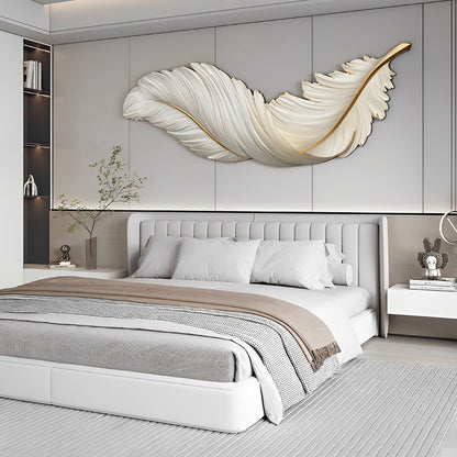 Feather Glow LED Wall Art Light