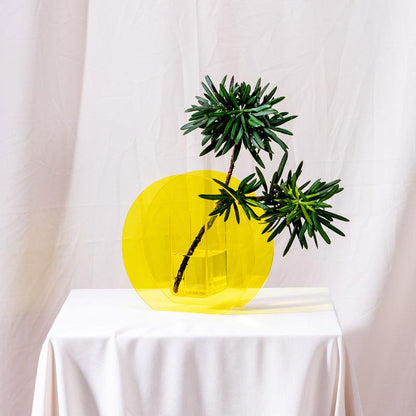 Acrylic Sunset Vase