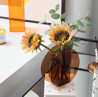 Acrylic Sunset Vase