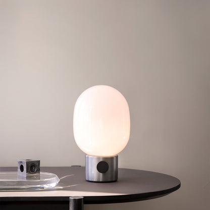 Modern Opal Glass Dimmable Table Lamp