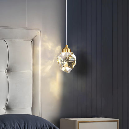 Modern Luxury Brass Crystal Pendant Lights
