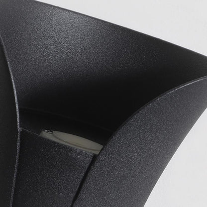 Curved Outdoor LED Wall Light