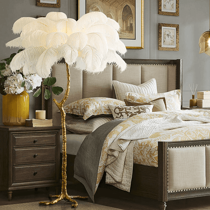 Feather Luxury Floor Lamp