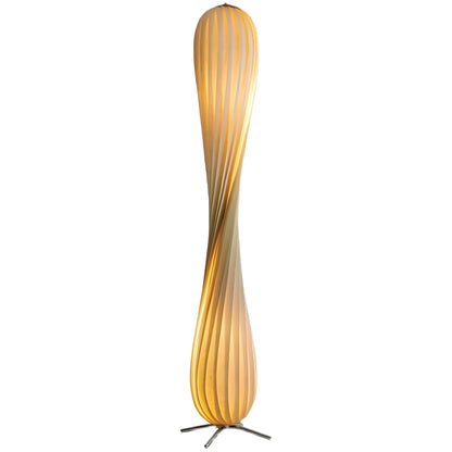 Twist Glow Wooden Floor Lamp