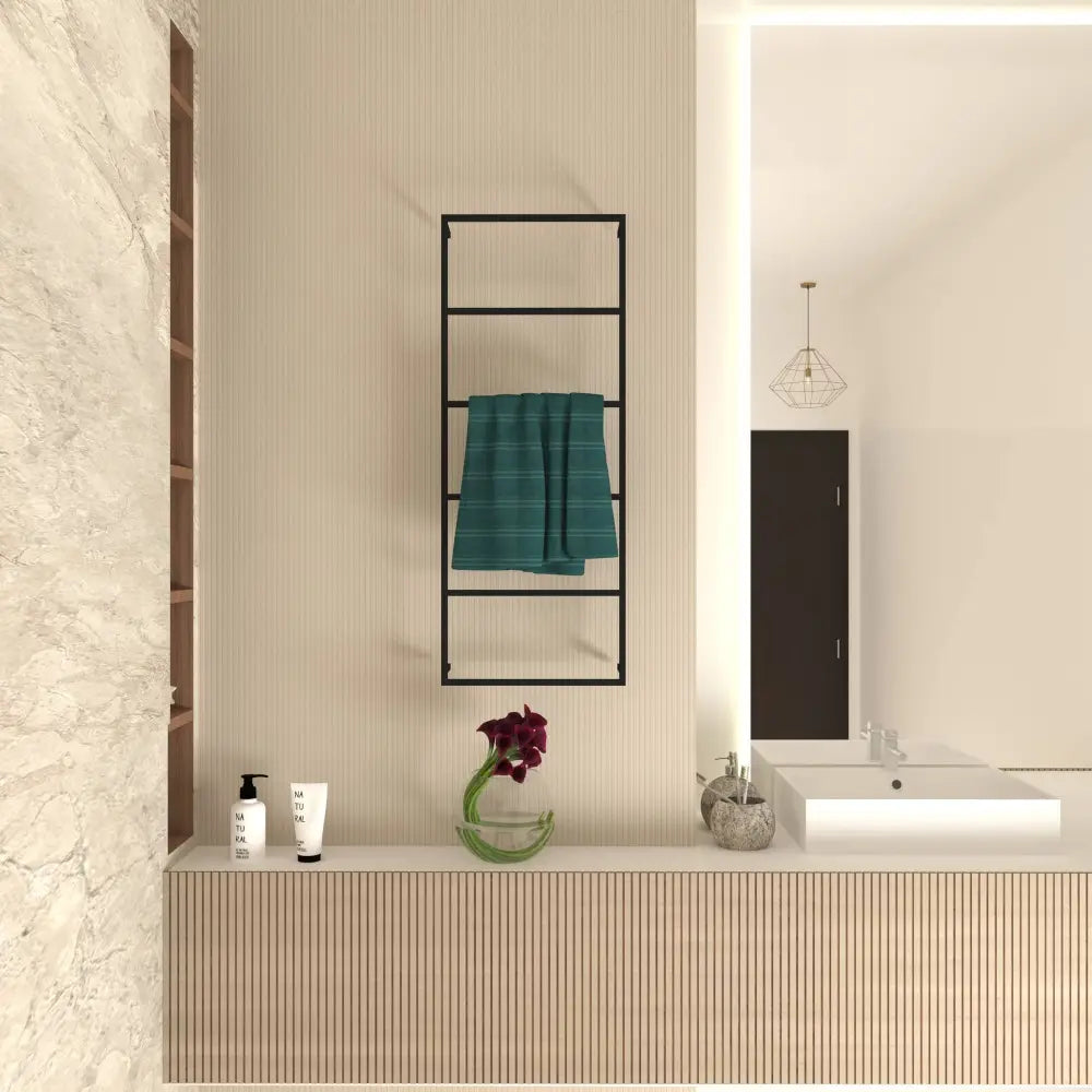 Wall Mounted Towel Rack & Holder