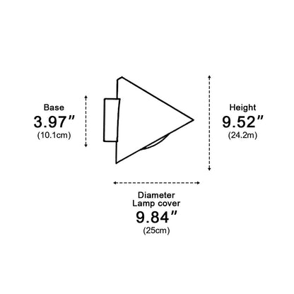 Modern Waterproof Bell LED Outdoor Wall Light
