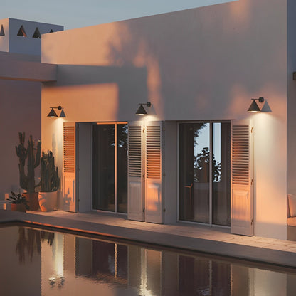 Modern Waterproof Bell LED Outdoor Wall Light