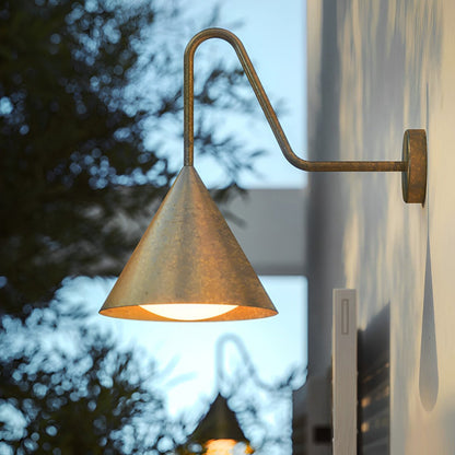 Modern Waterproof Bell LED Outdoor Wall Light