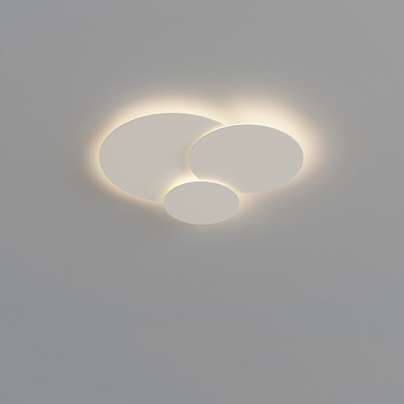 Modern Minimalist LED Disc Flush Mount Ceiling Light