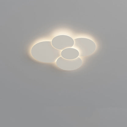 WOMO Round Flat Flush Mount Ceiling Light-WM1085